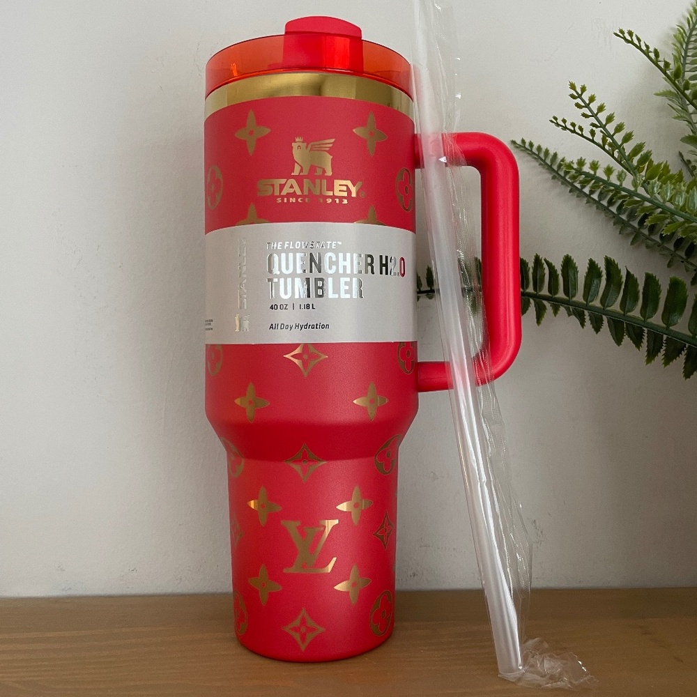 Stanley Red 40 oz Water Bottle New